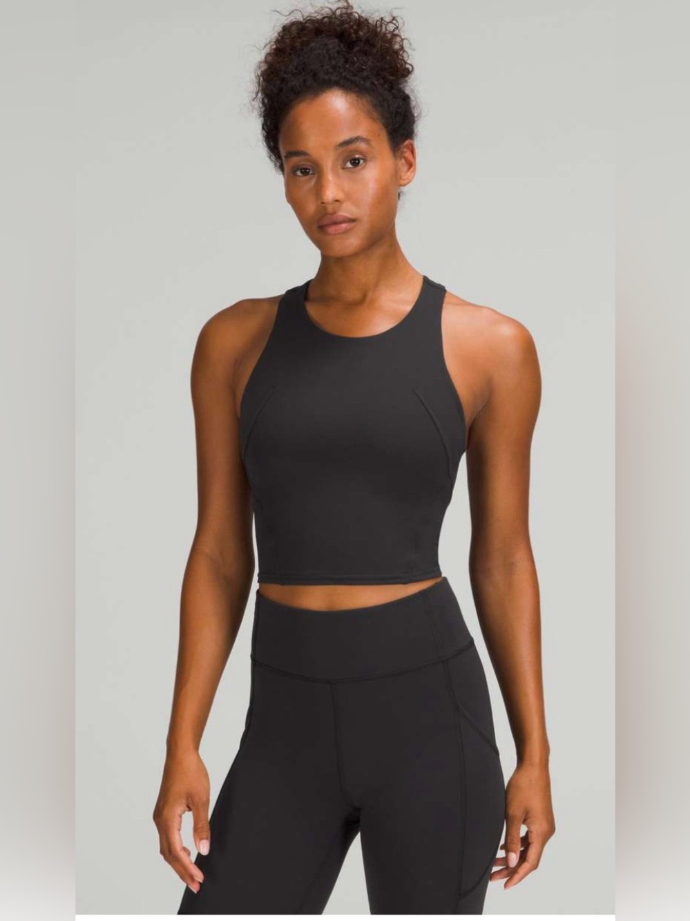 Lululemon Invigorate Tank Top in Black | Size 4